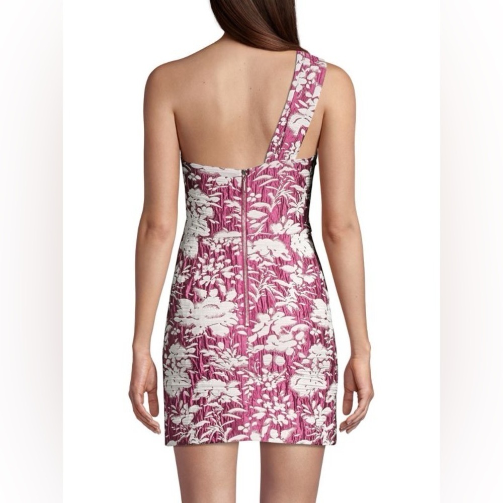 ALEXIS
Livie Asymmetric Floral Jacquard Mini Sheath Dress - Picture 6 of 7
